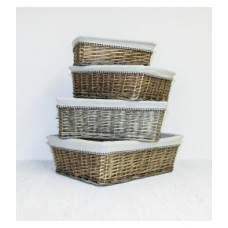 Square Lined Baskets
